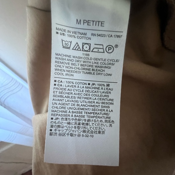 BELTED POPLIN MINI DRESS - Picture 3 of 5